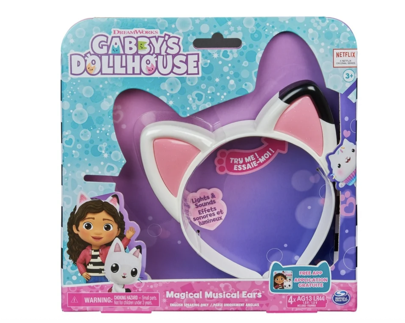 Orejas musicales mágicas de Gabby's Dollhouse