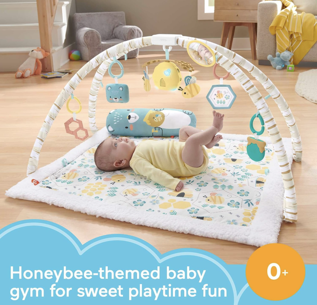 Gimnasio musical y de luces Honey Bee para bebés Fisher-Price 