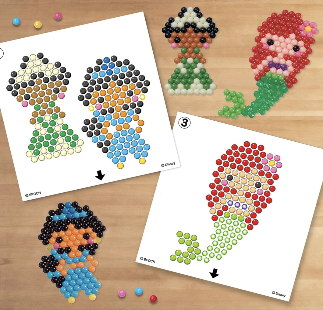 Set de personajes Disney Princess Aquabeads