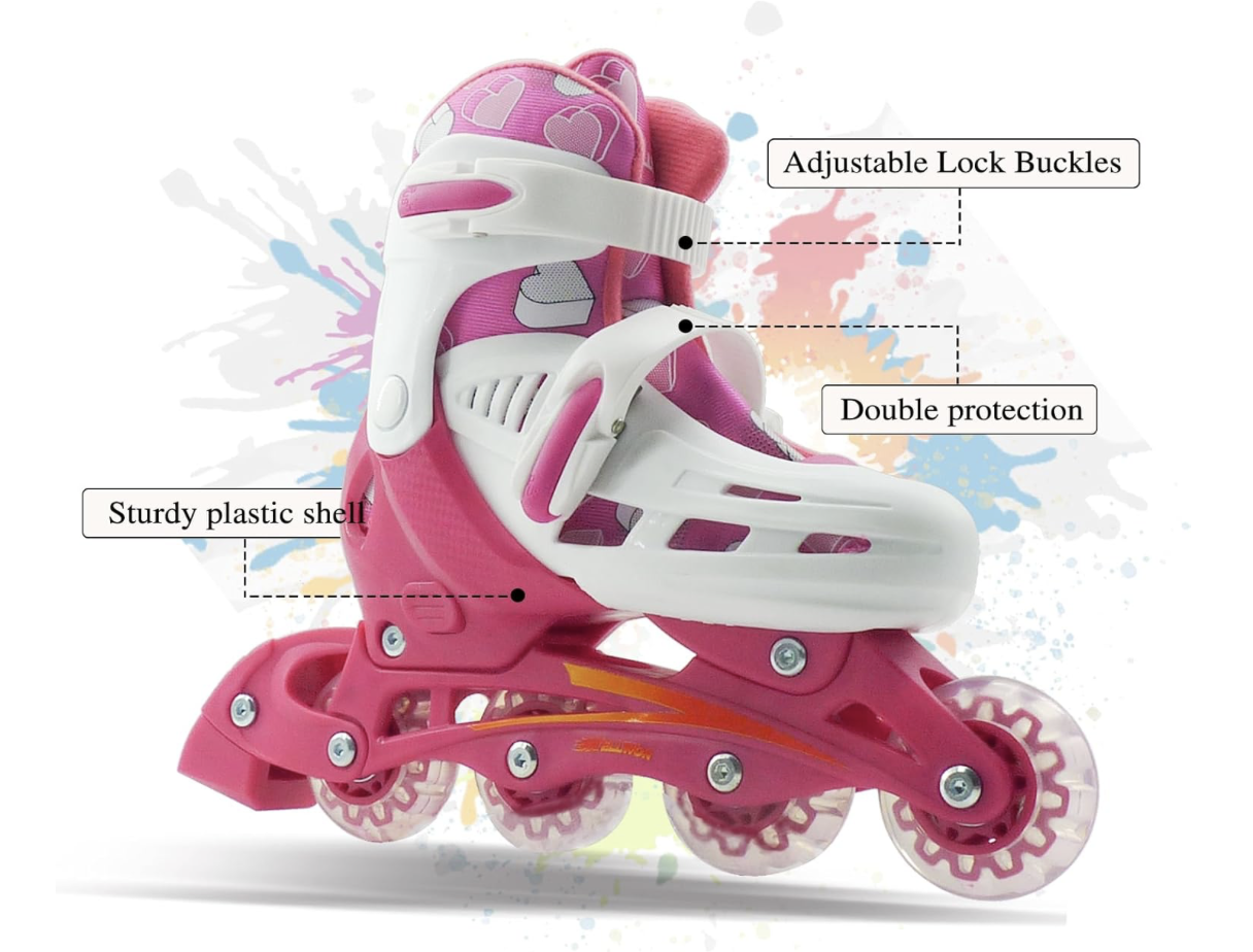 Patines en línea infantiles talla Kids(J10-J12.5)US