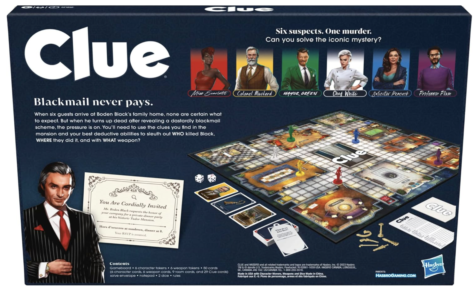 Clue juego de mesa