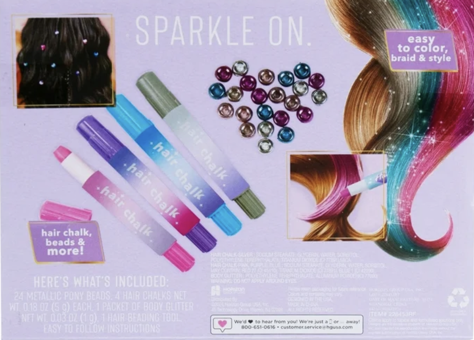 Tiza para el cabello Prism Sparkle