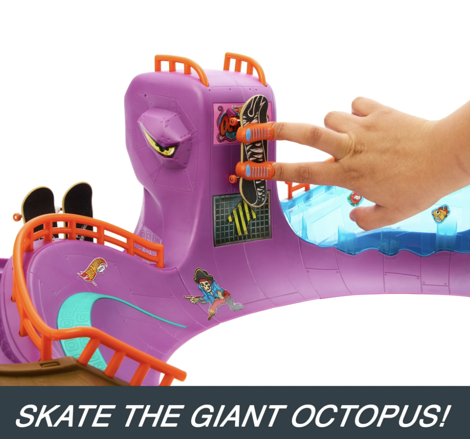 Hot Wheels Octopark Skate Set