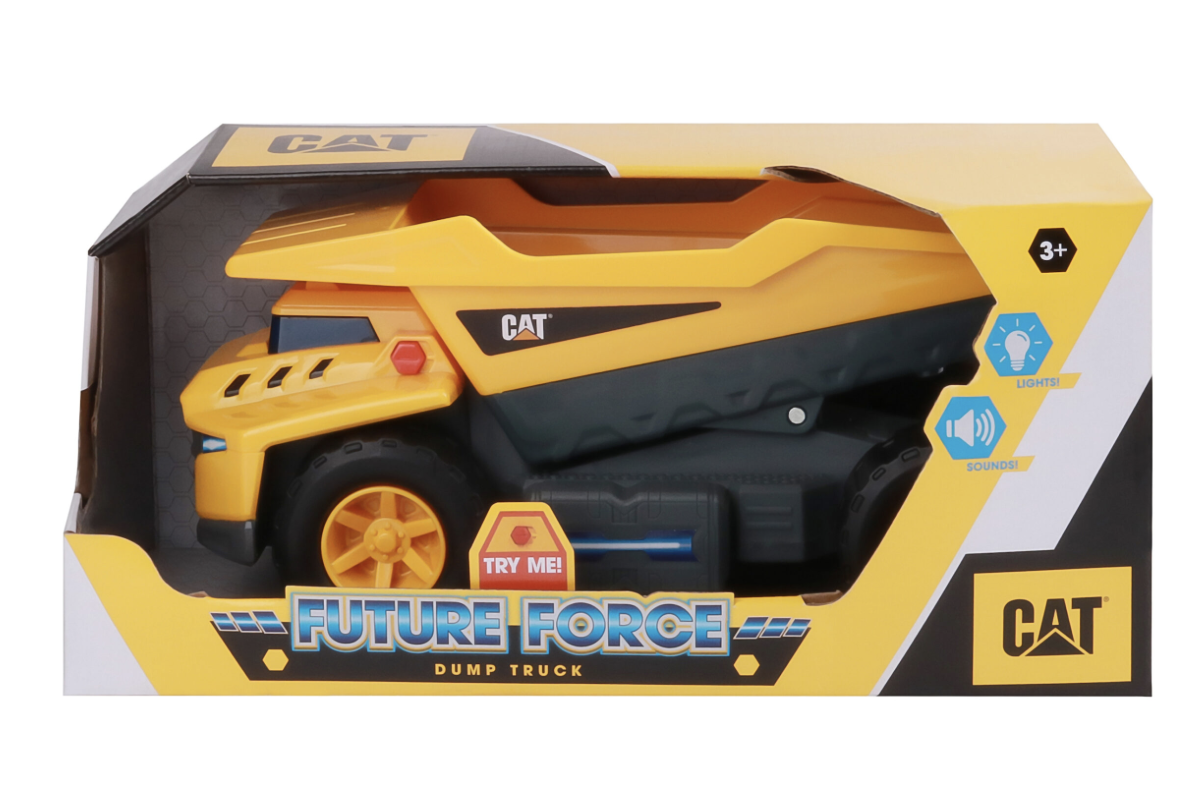 Camión volquete CAT Future Force