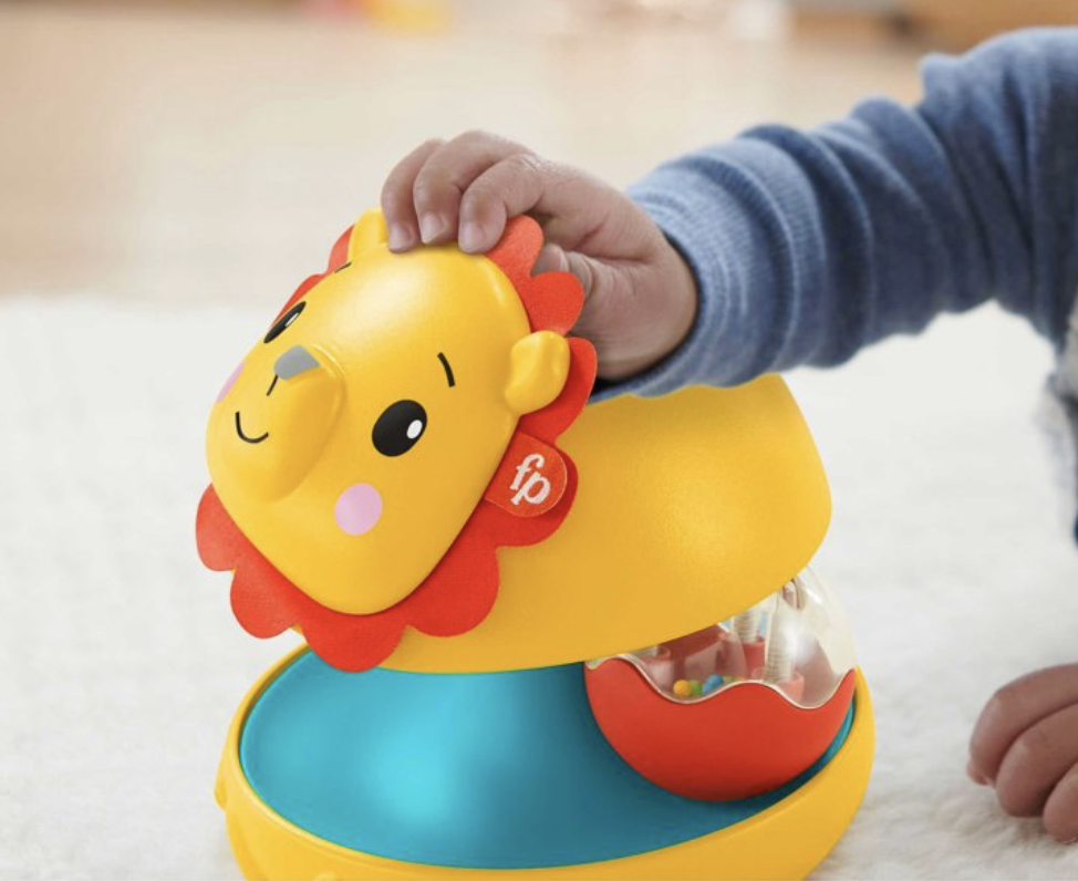 Juguete giratorio de león Fisher-Price 