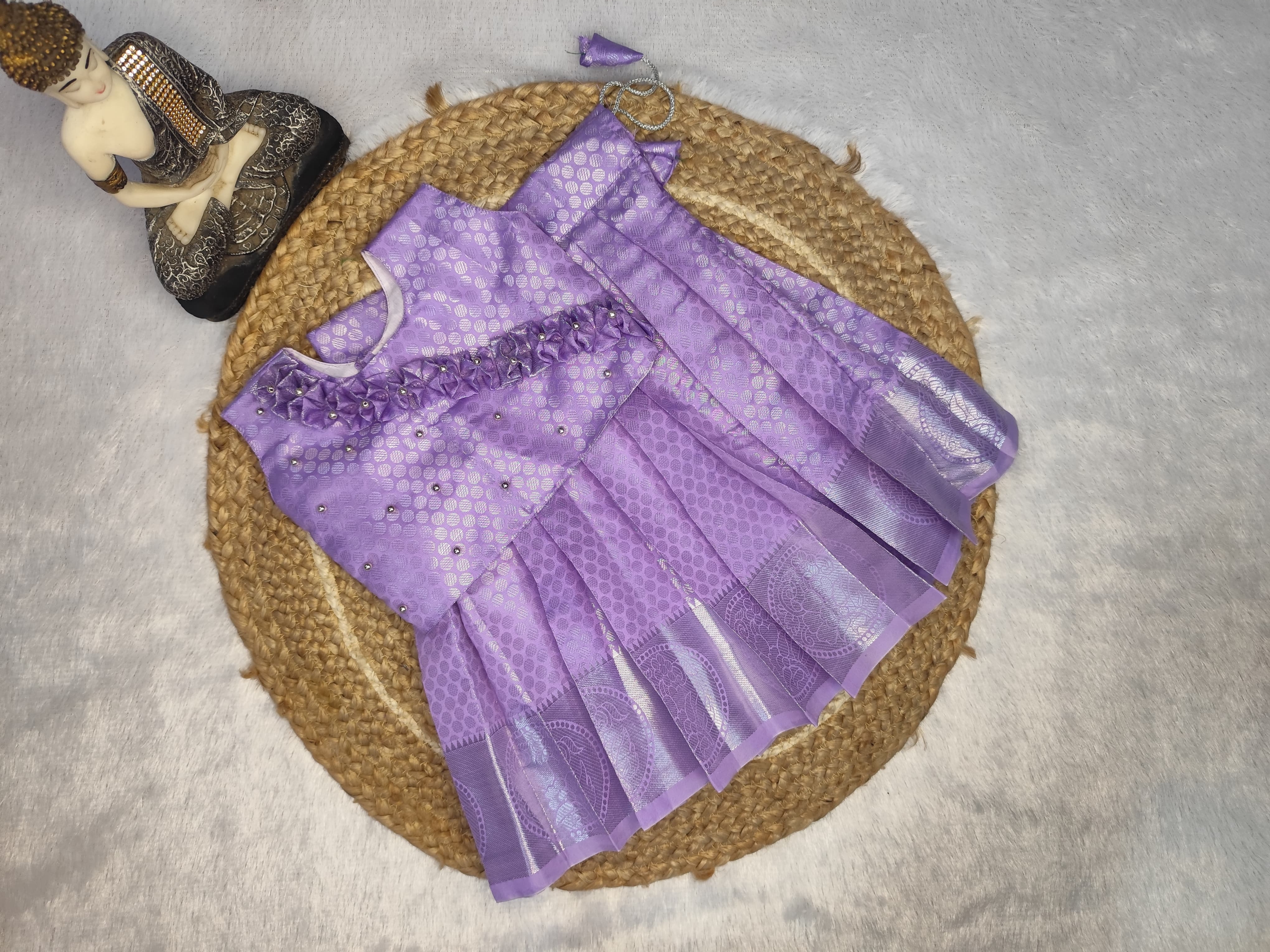 Purple Baby Girl Frock