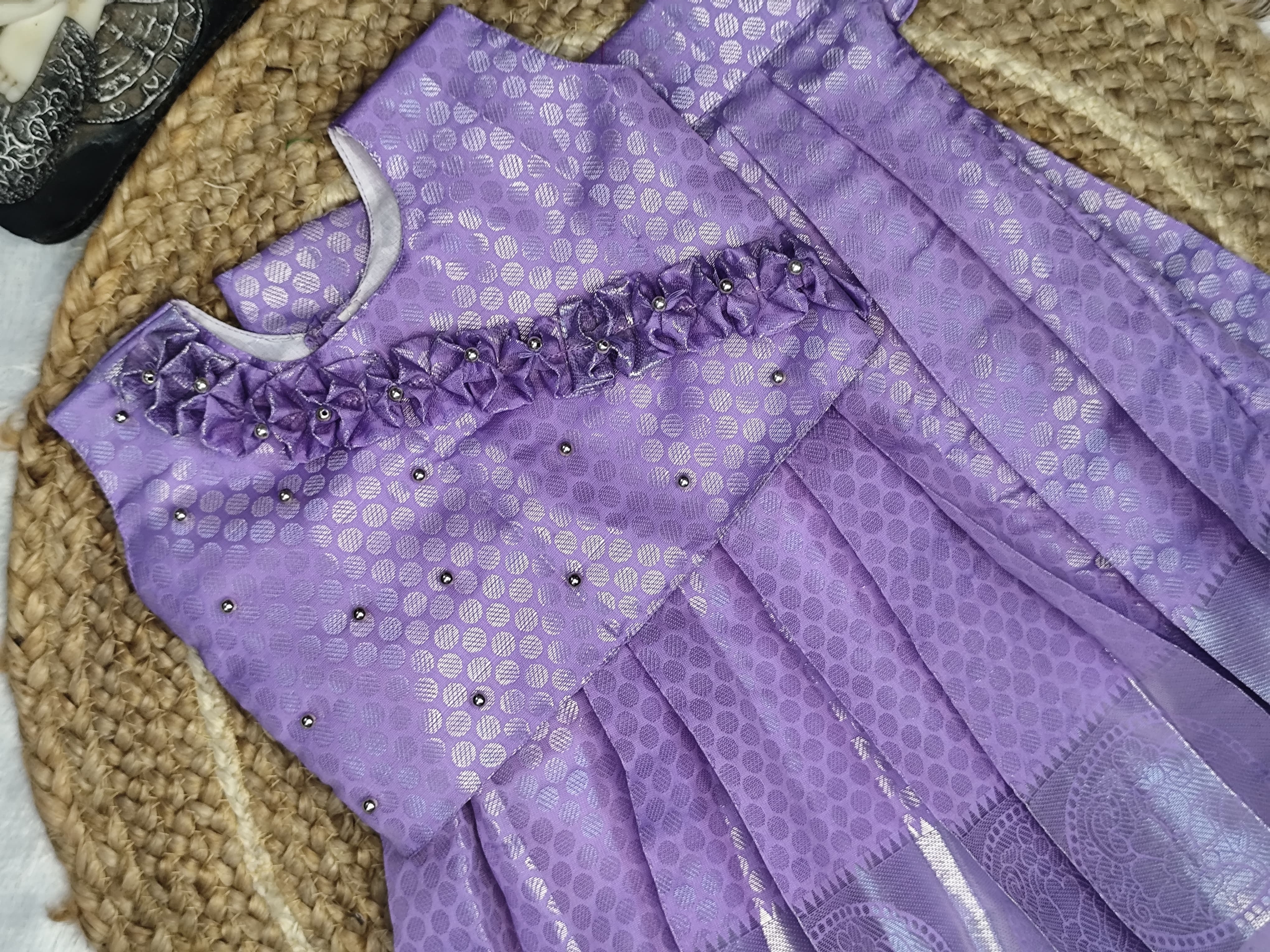 Purple Baby Girl Frock