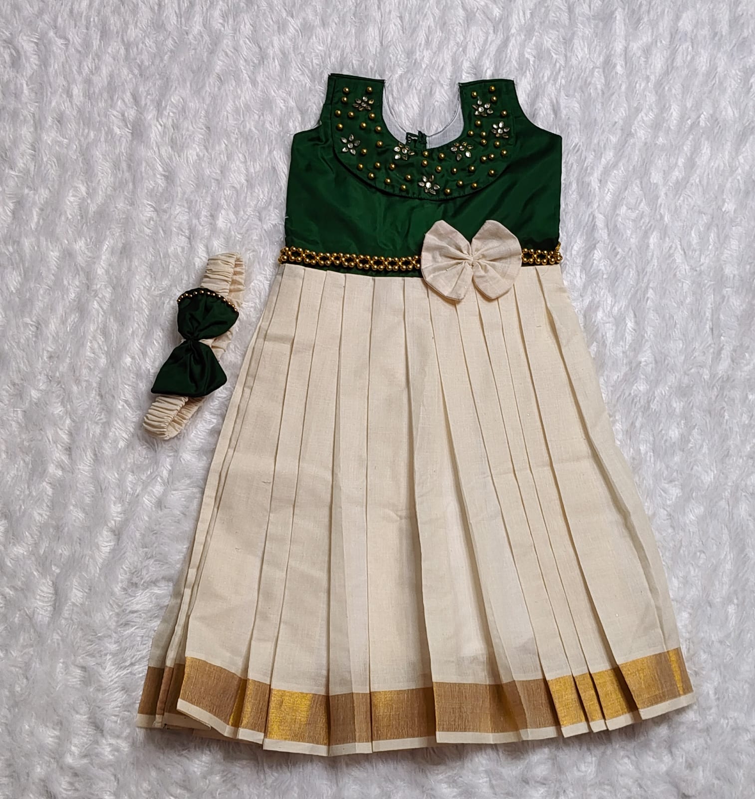 Traditional Kids' Pattu Pavadai