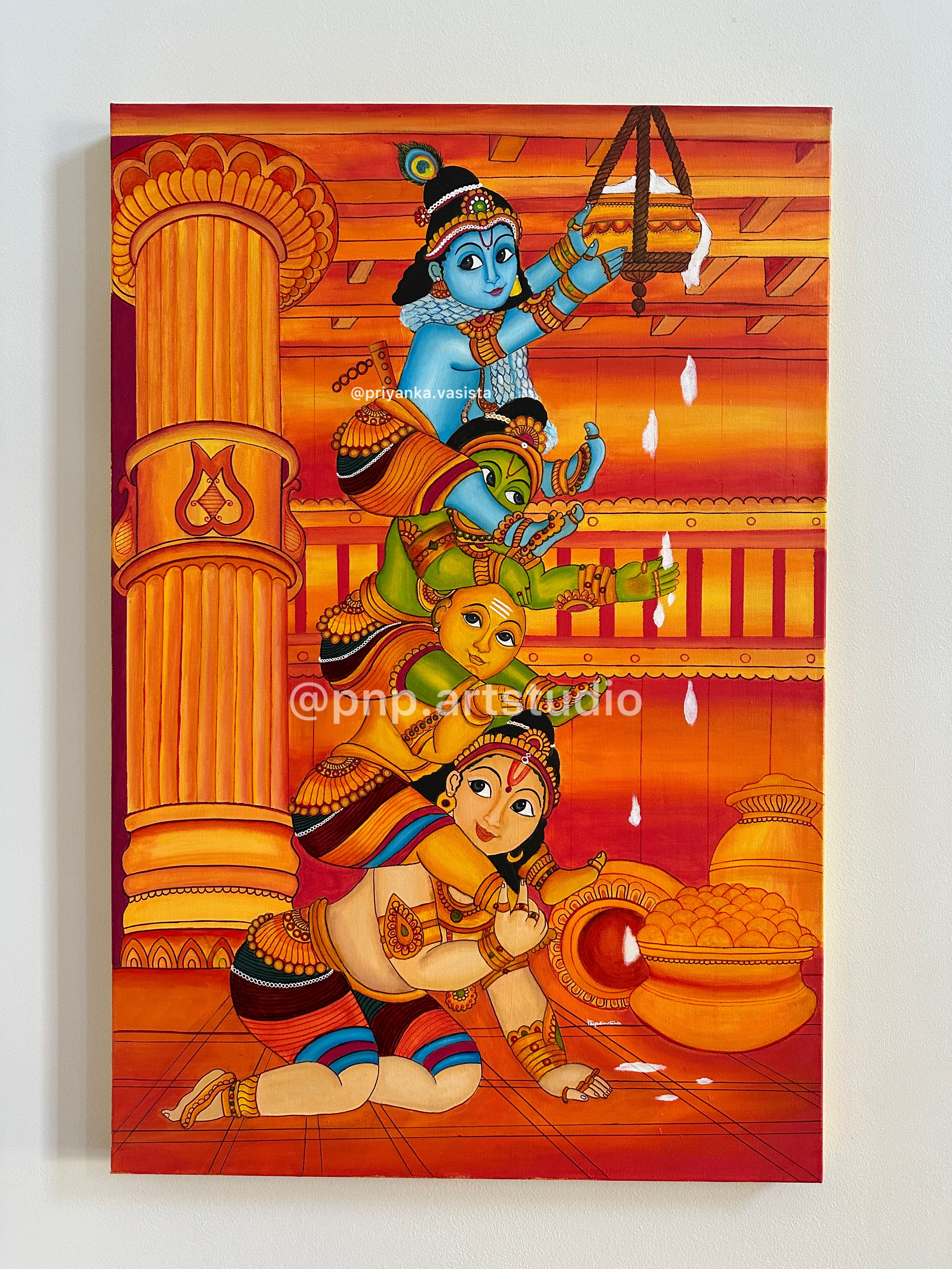 Krishna & his mates