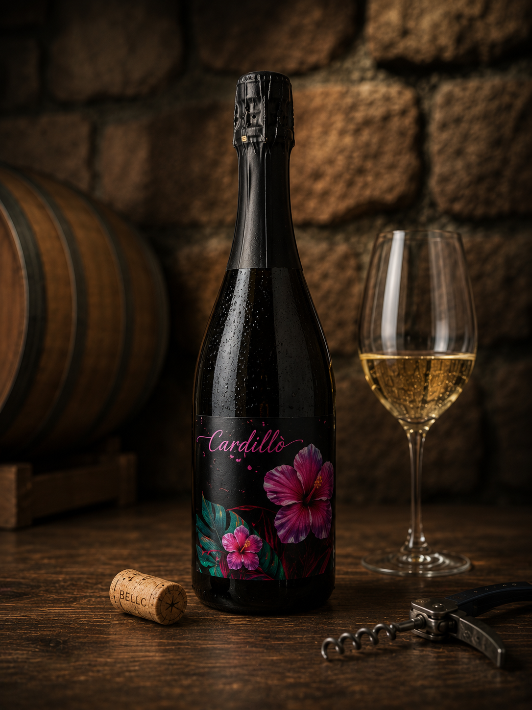 Cardillo - Metodo classico dosaggio zero Blanc de Noir da uve sangiovese