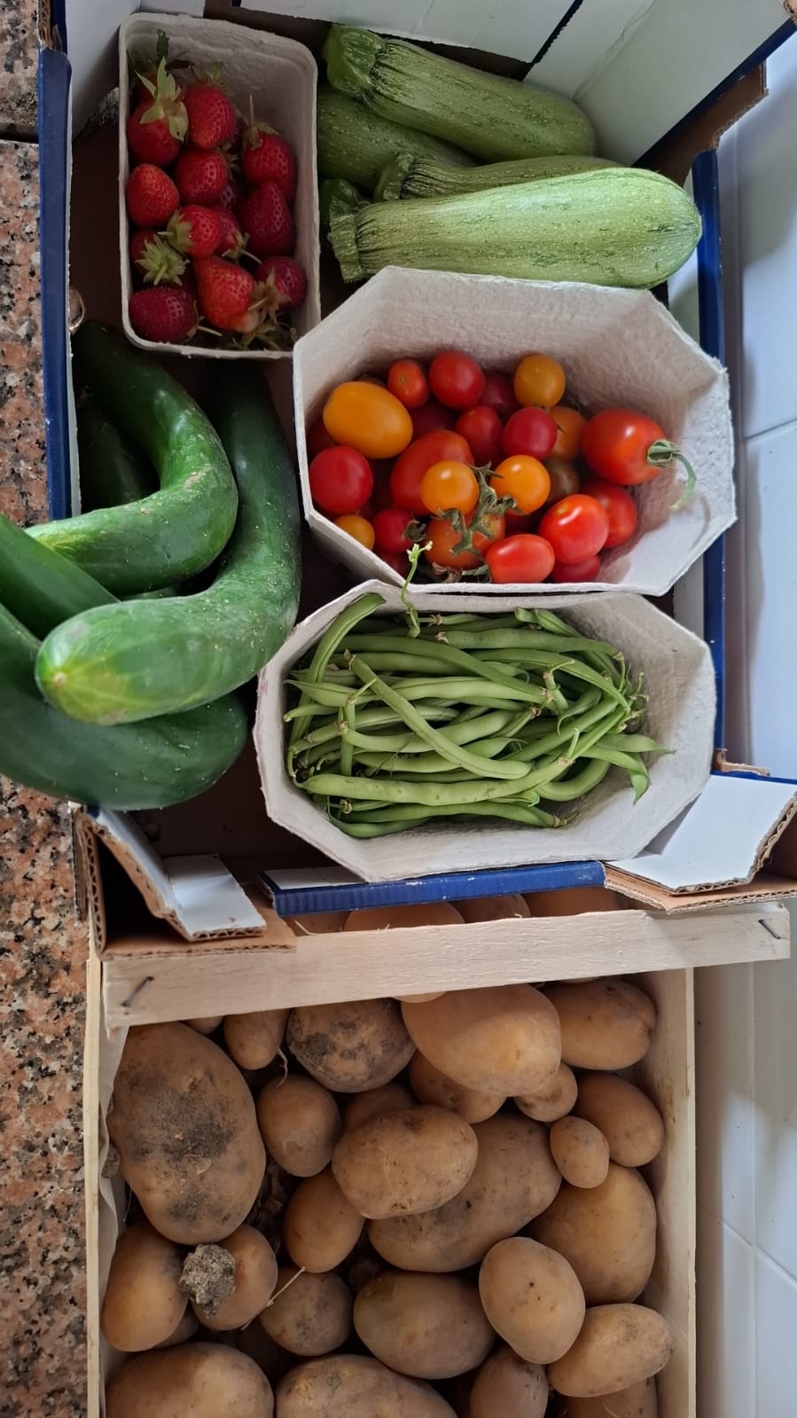 Prodotti freschi dell'orto