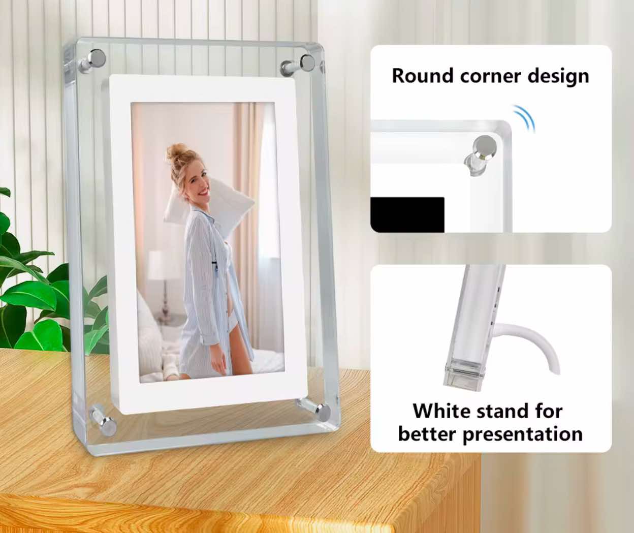 Personalized Song in a 5-Inch Digital Video Frame