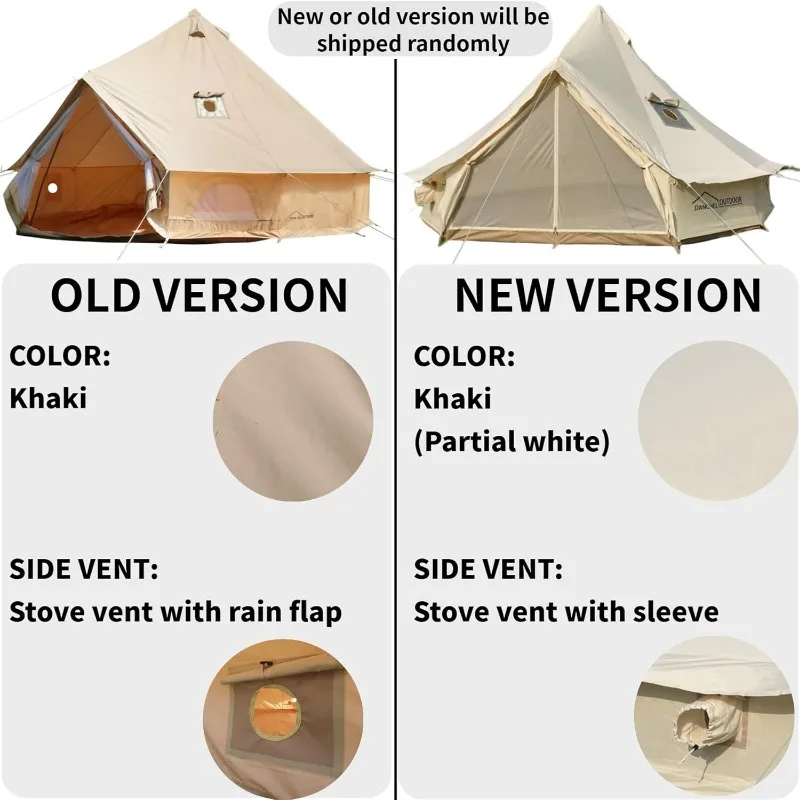 Cotton Canvas Adult Teepee Yurt Glamping Tent Tipi Tent Wedding Indian Pyramid Family Camping Outdoor Tents