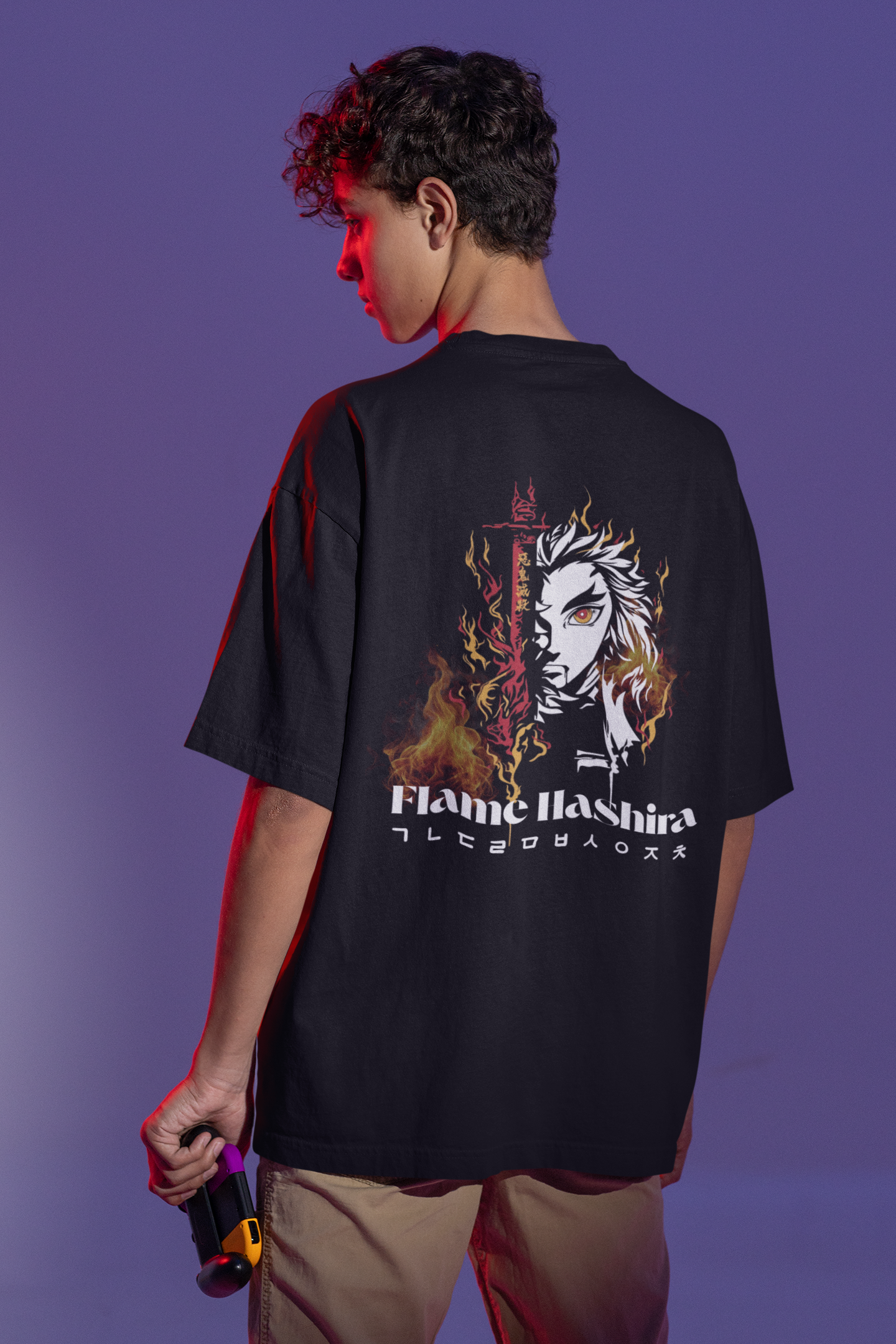 Flame - Oversized Tshirt