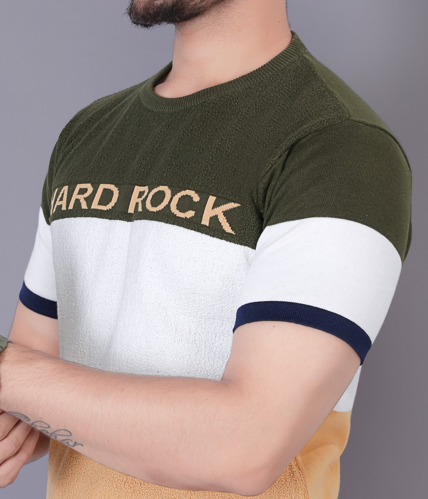 HARD ROCK WOOLEN T-SHIRT 