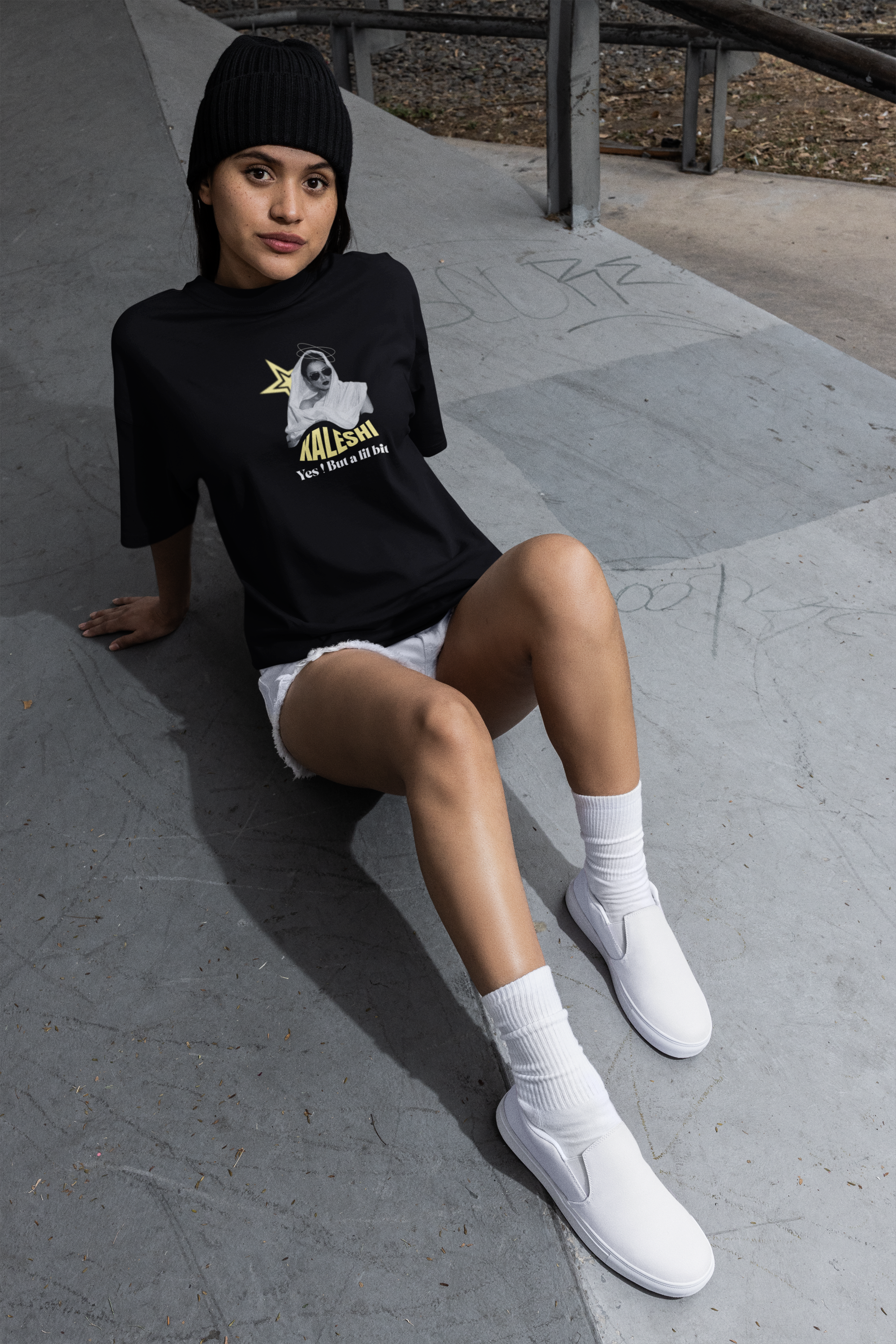 Kaleshi chori Oversized Tshirt