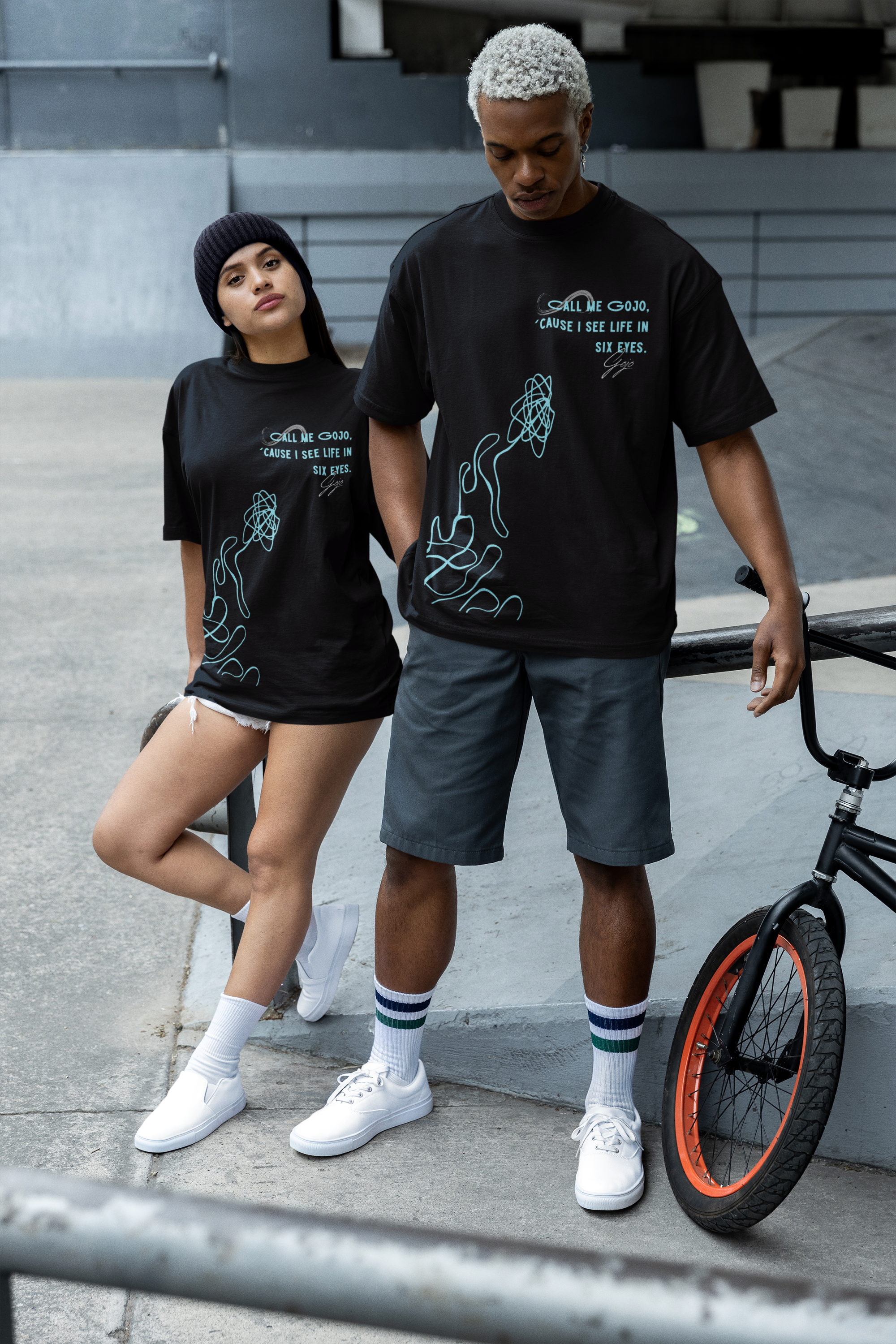 Gojo Saturo Oversized Tshirt