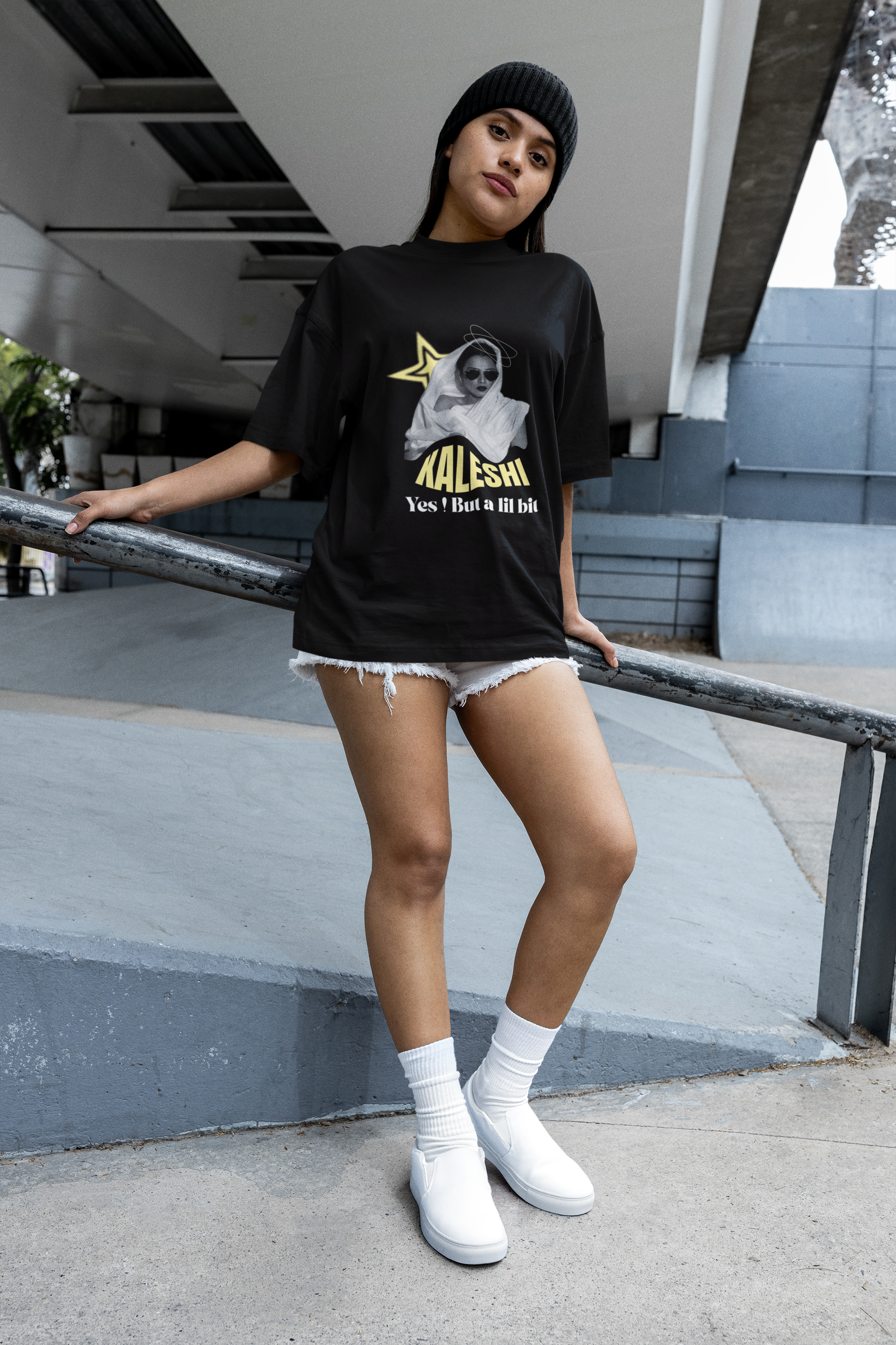 Kaleshi chori Oversized Tshirt
