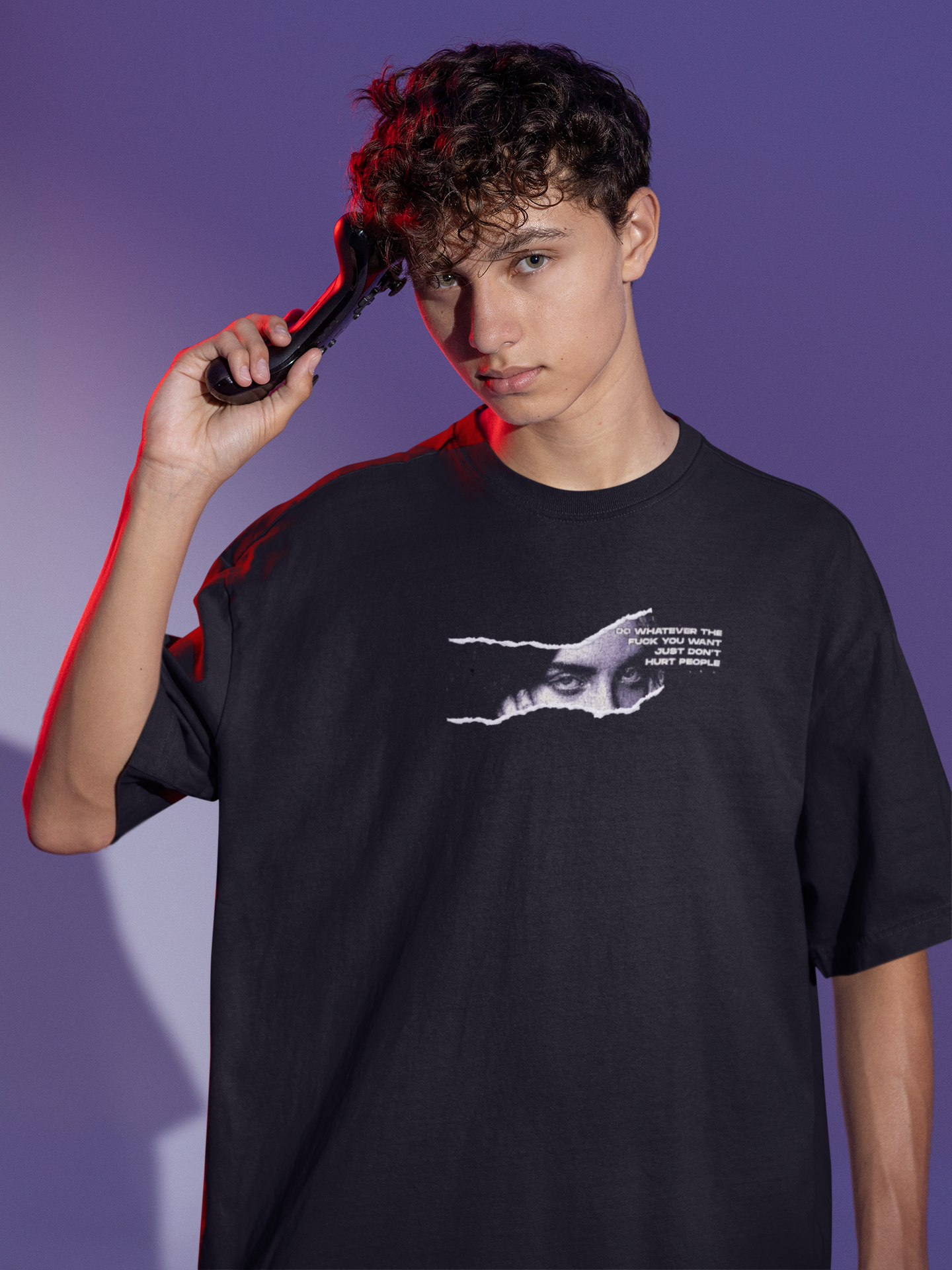 Billie Elish Eye - Oversized Tshirt
