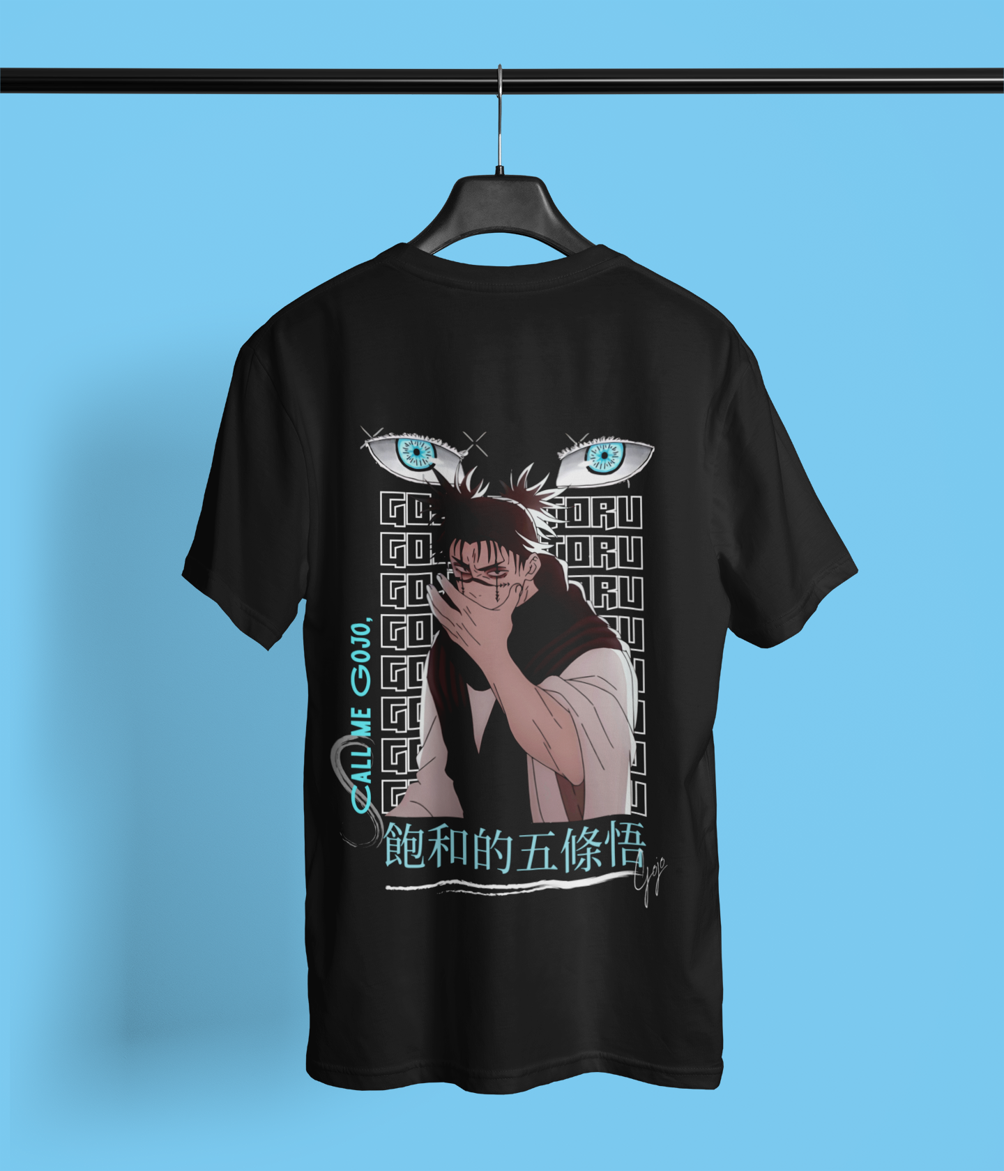 Gojo Saturo Oversized Tshirt