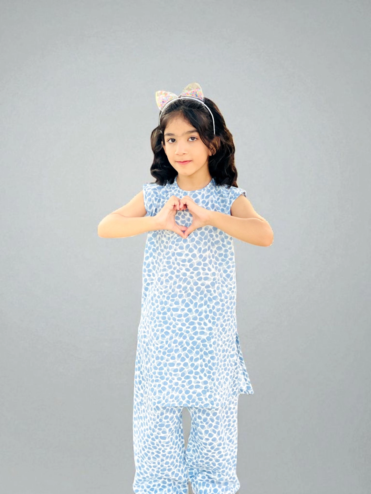 Girls' Printed two piece 