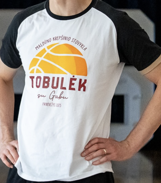 Tobulėk su Gabu 2025 marškinėliai