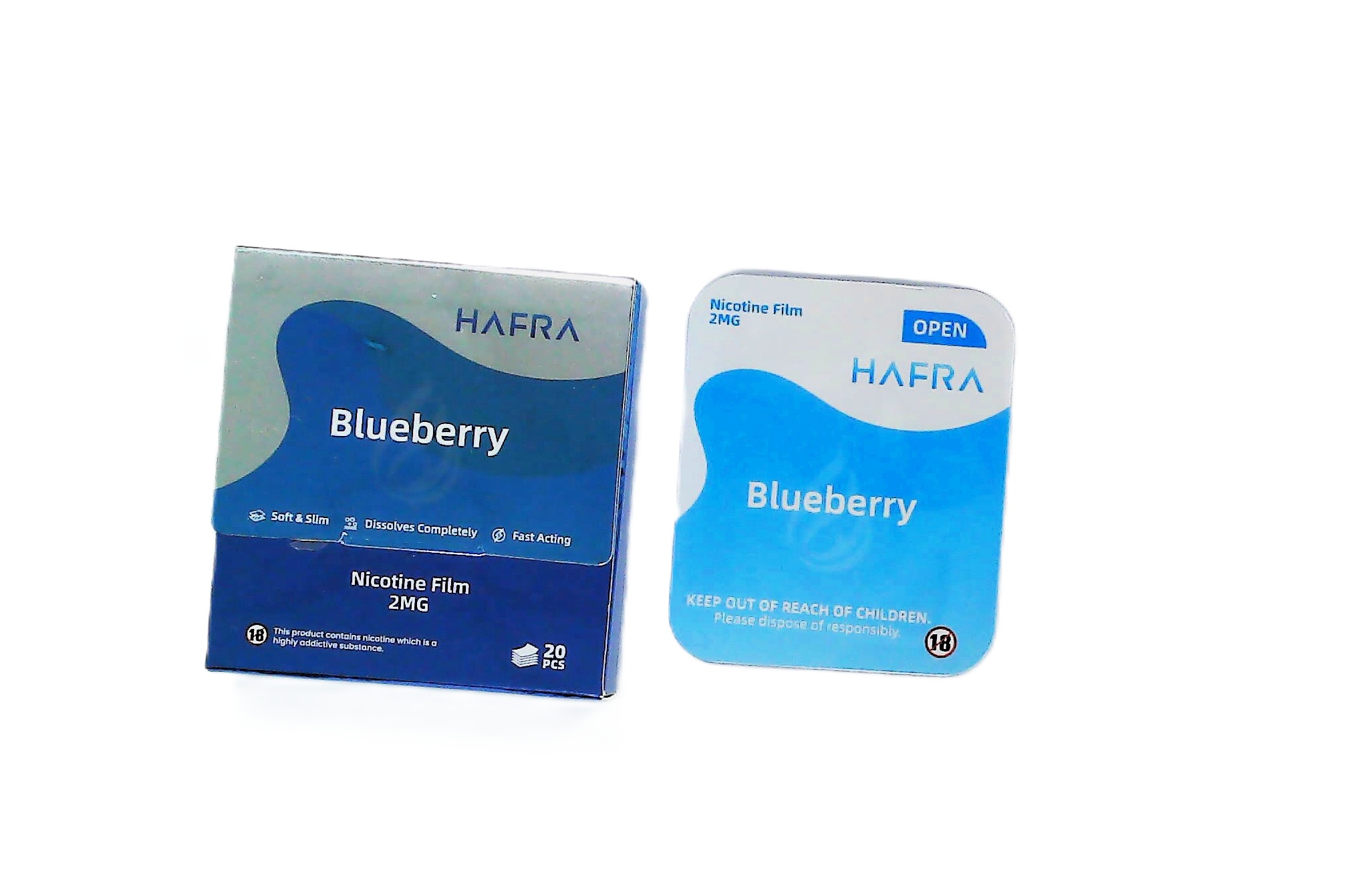 HAFRA Blueberry Nicotine Film
