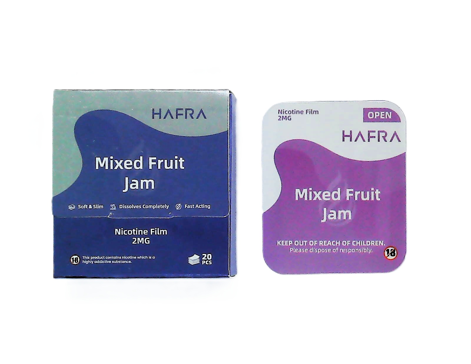 HAFRA Mixed Fruit Jam Nicotine Film