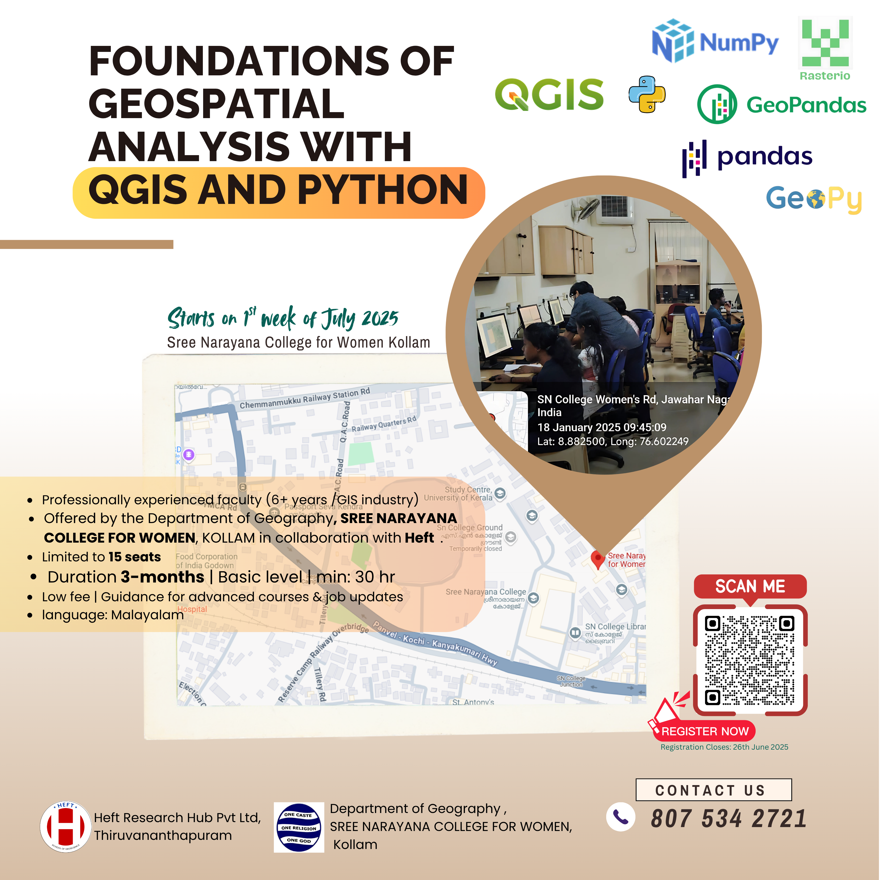 Foundations of Geospatial Analysis with QGIS and Python