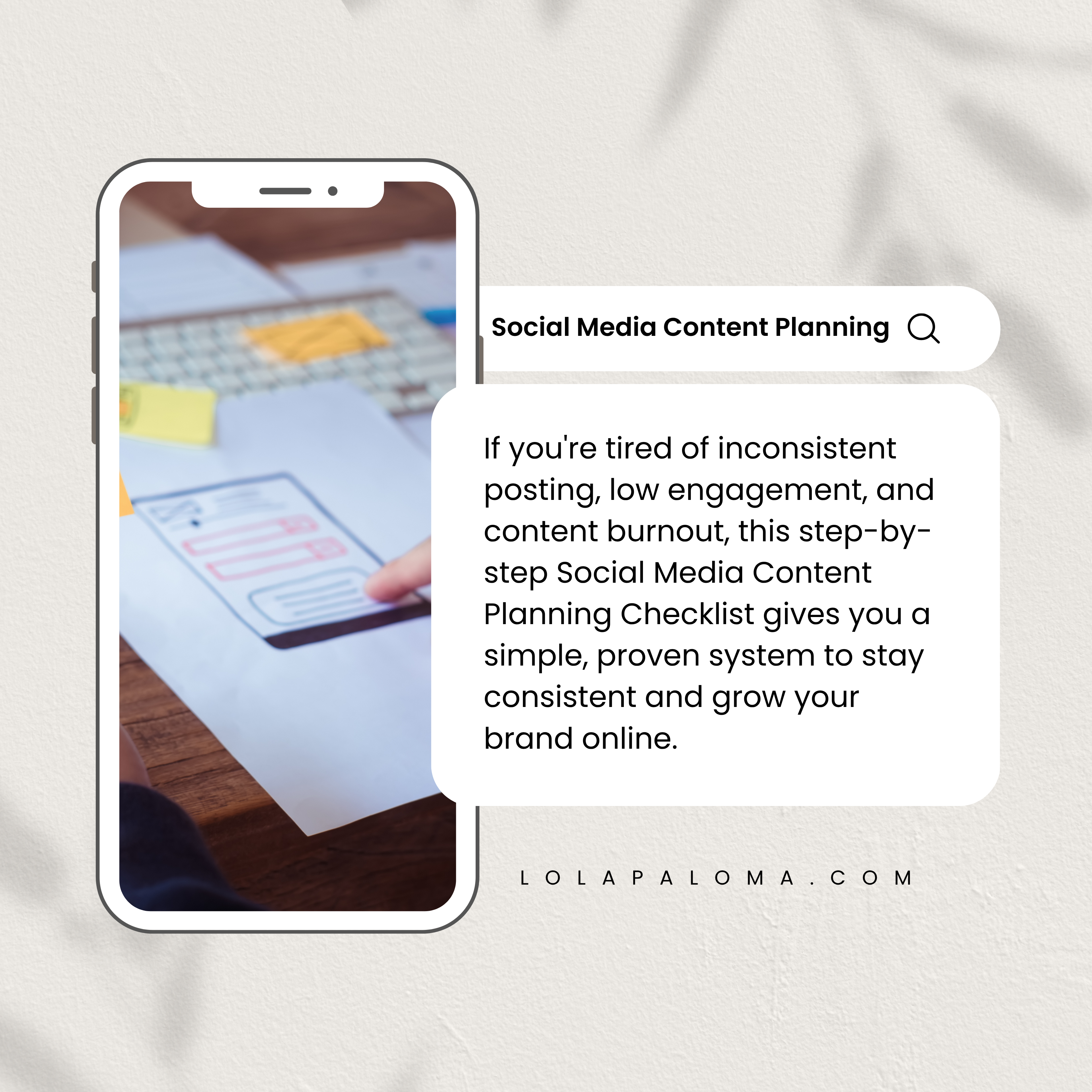 CHECKLIST: Social Media Content Planning
