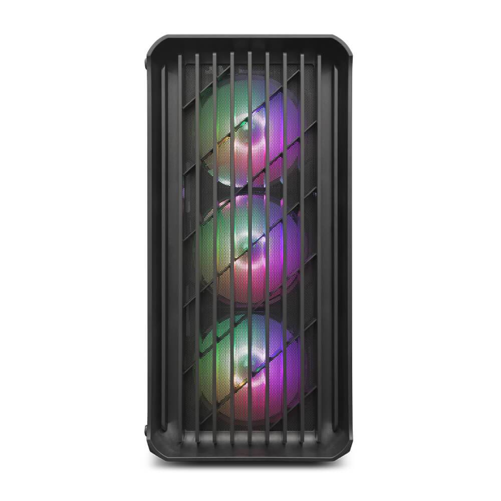 Micro-ATX Vyntrix Tempered Glass ARGB Preta