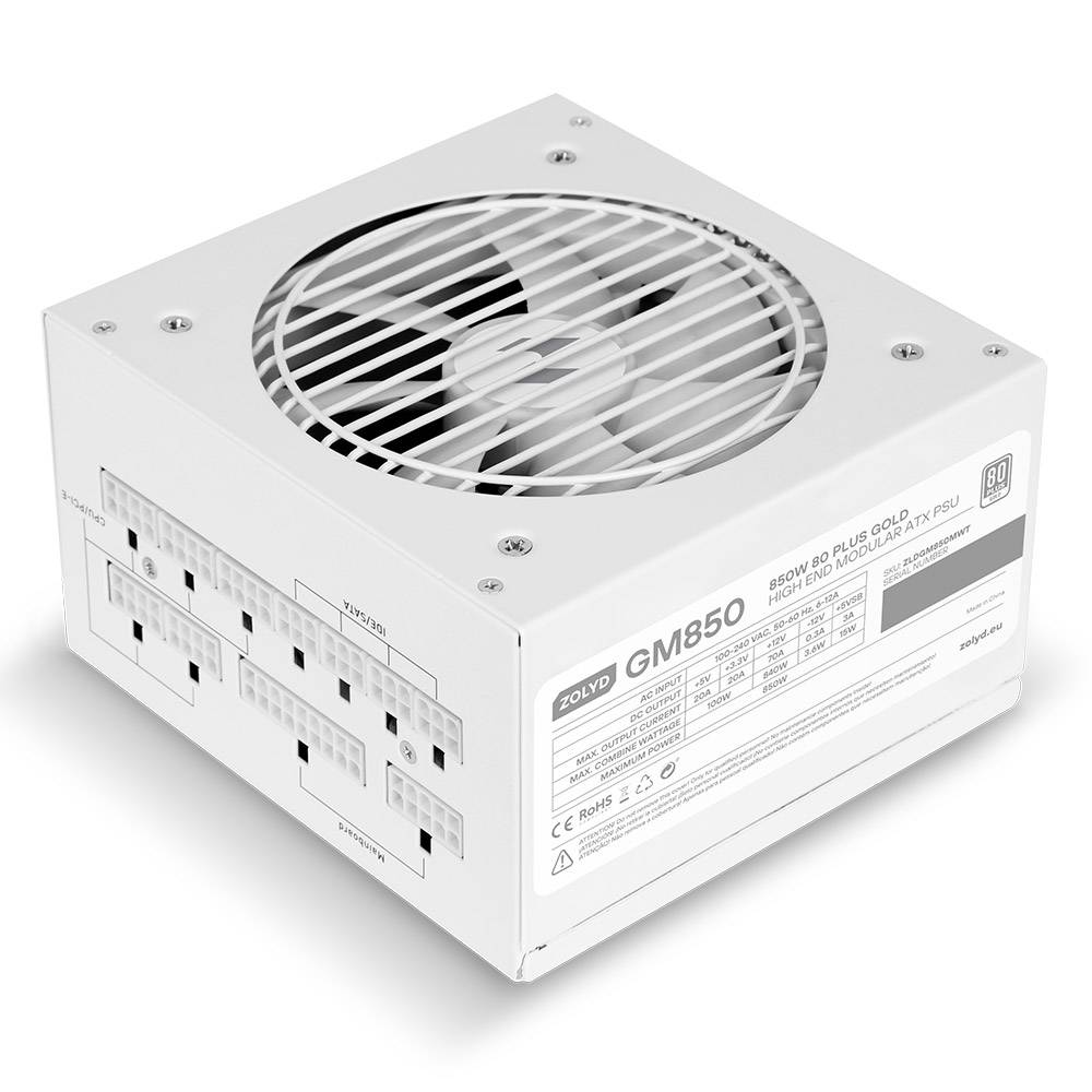 Zolyd GM850 850W 80 Plus Gold Full Modular