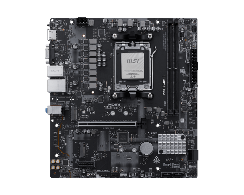 Motherboard MSI PRO B840M-B - sk AM5