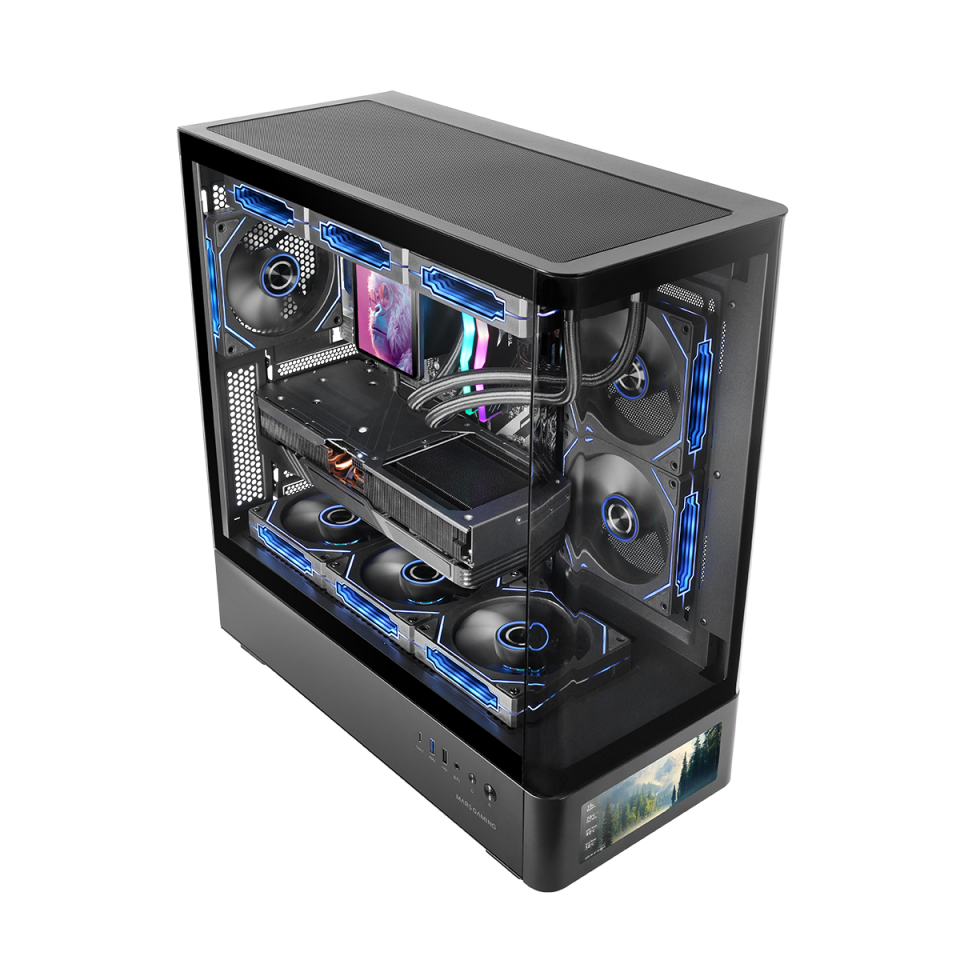 Desktop Gaming Hidra V1 Black Ryzen 5 9600X, RTX5060, 32GB RAM