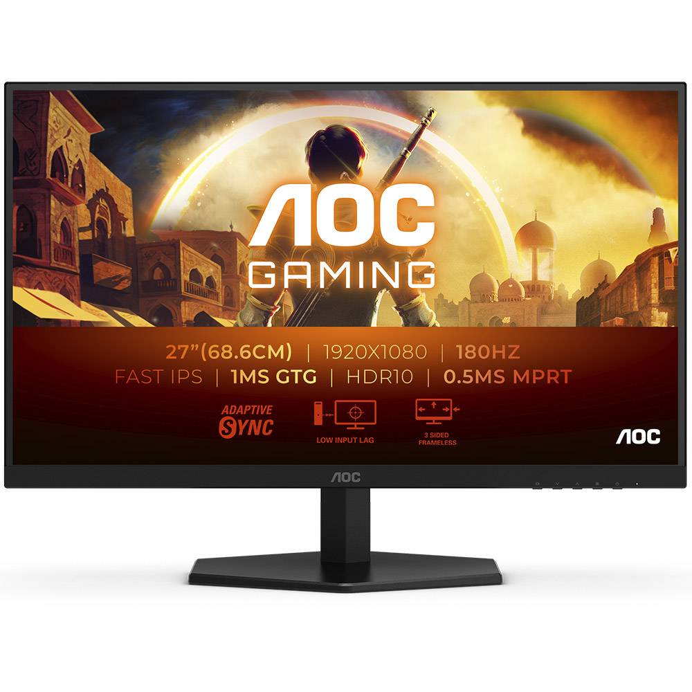 AOC MONITOR IPS 27" FHD 0.5MS 180HZ 27G42E