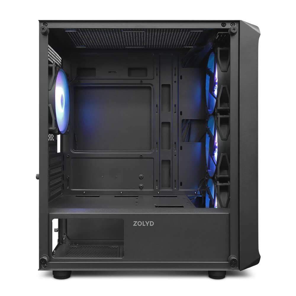 Micro-ATX Vyntrix Tempered Glass ARGB Preta