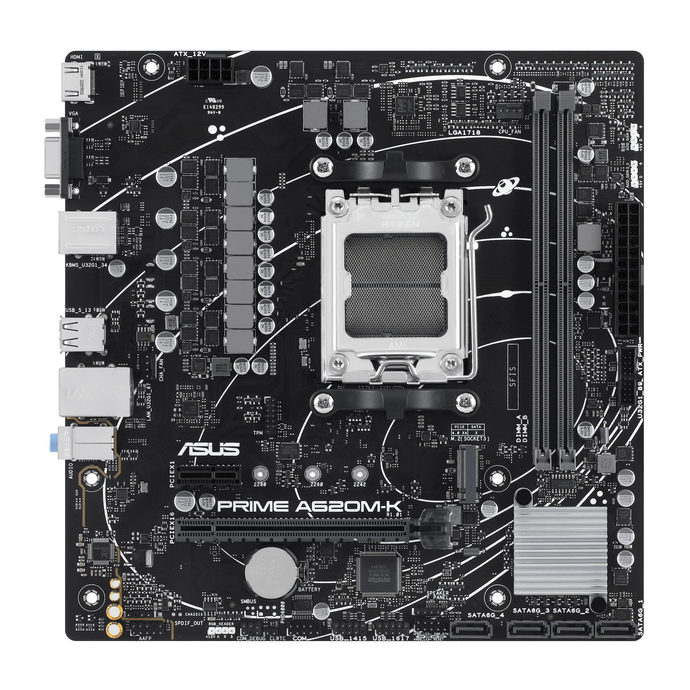 Asus Prime A620M-K - sk AM5