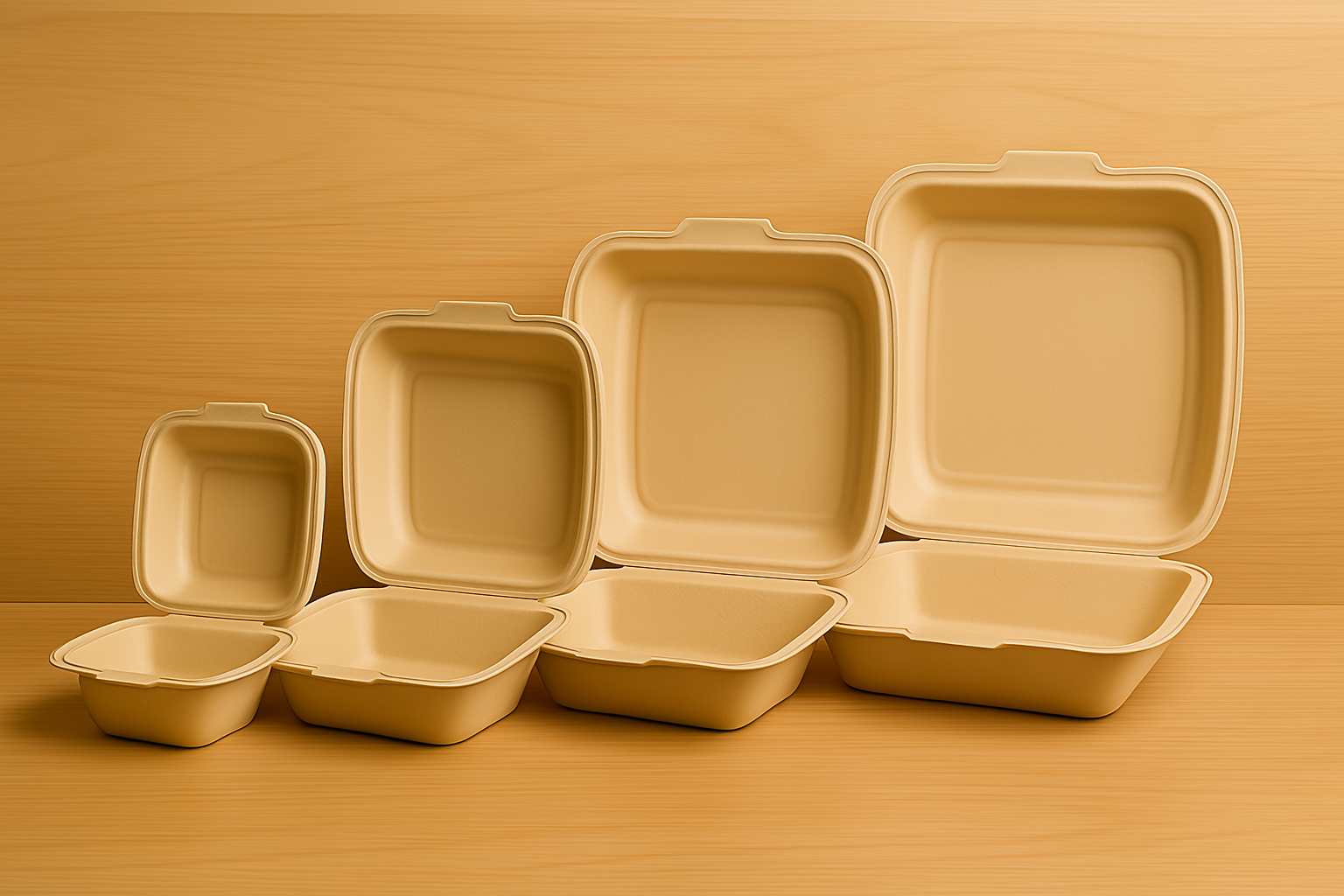 Biodegradable Clamshell Containers