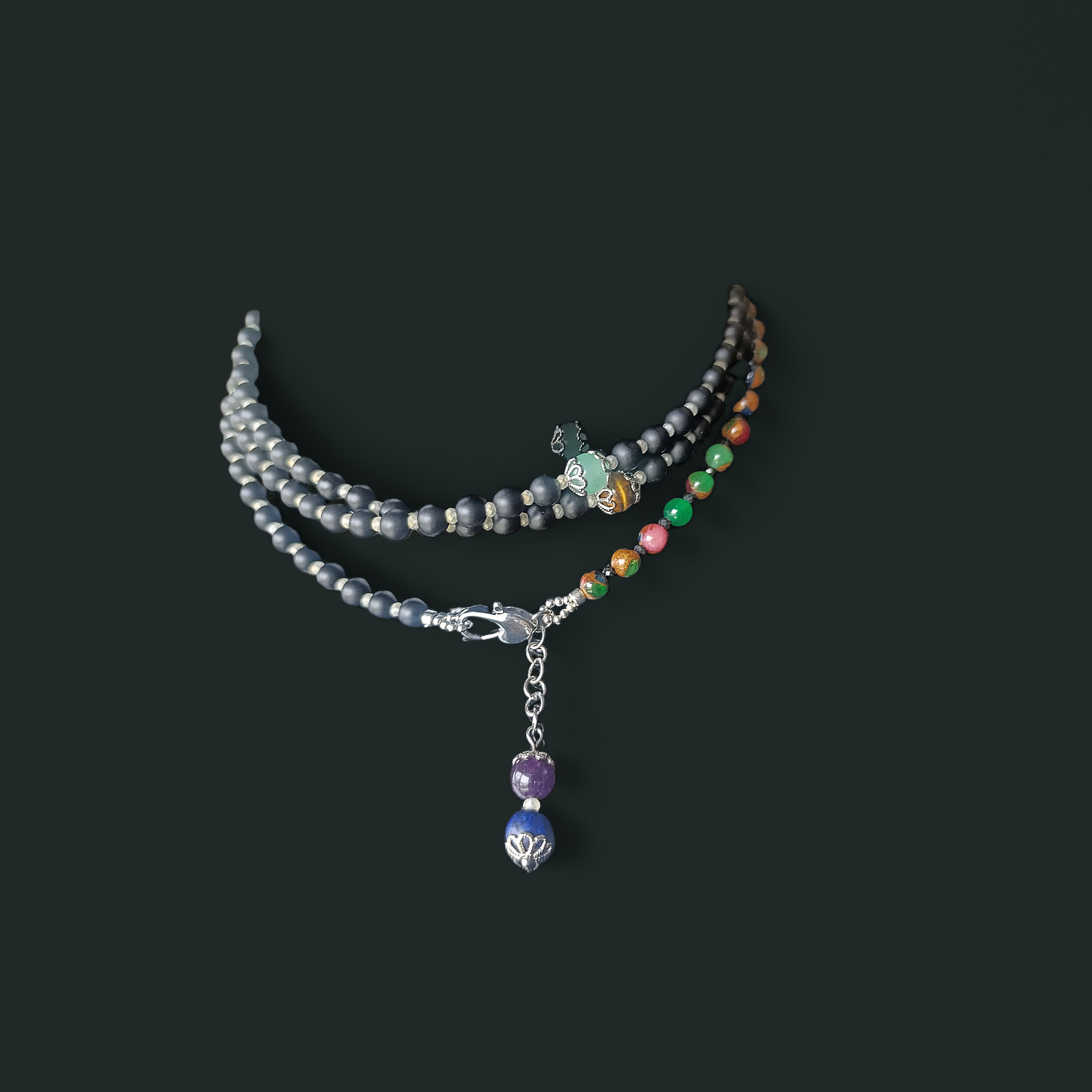 Kaklo papuošalas '' 7 čakros "