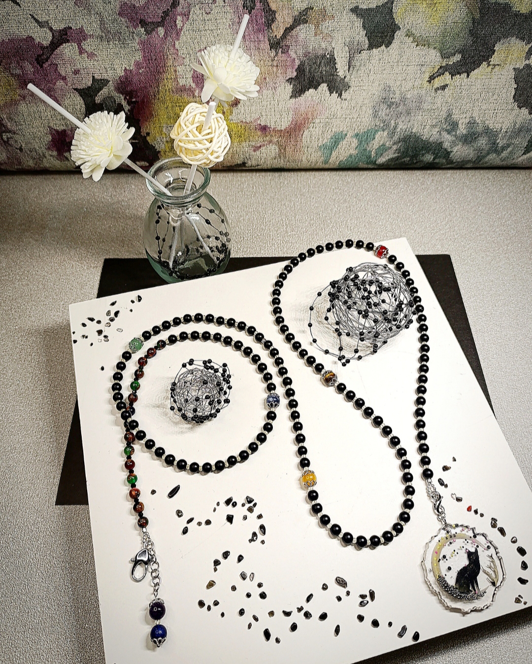 Kaklo papuošalas '' 7 čakros "