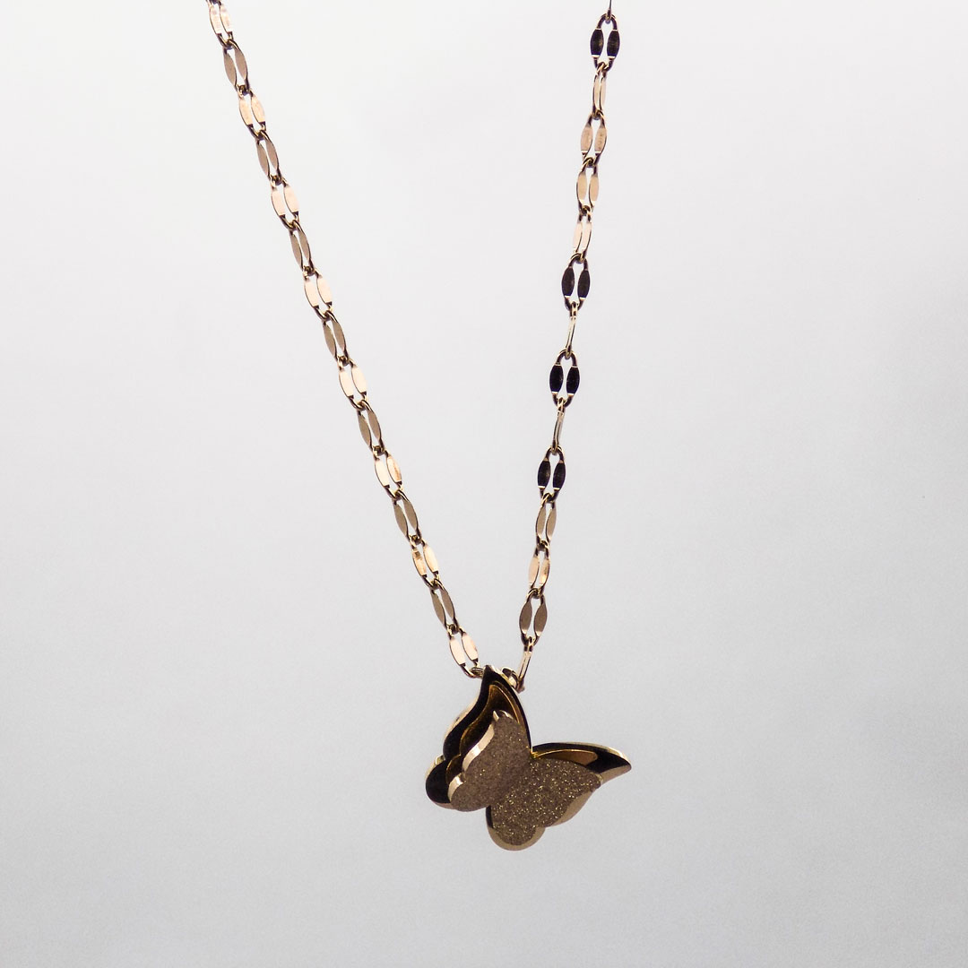 Butterfly Pendant Necklace