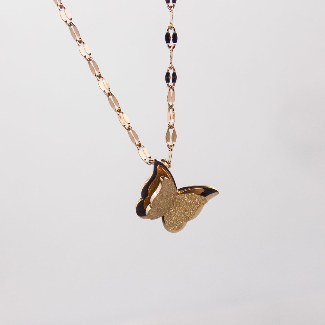 Butterfly Pendant Necklace