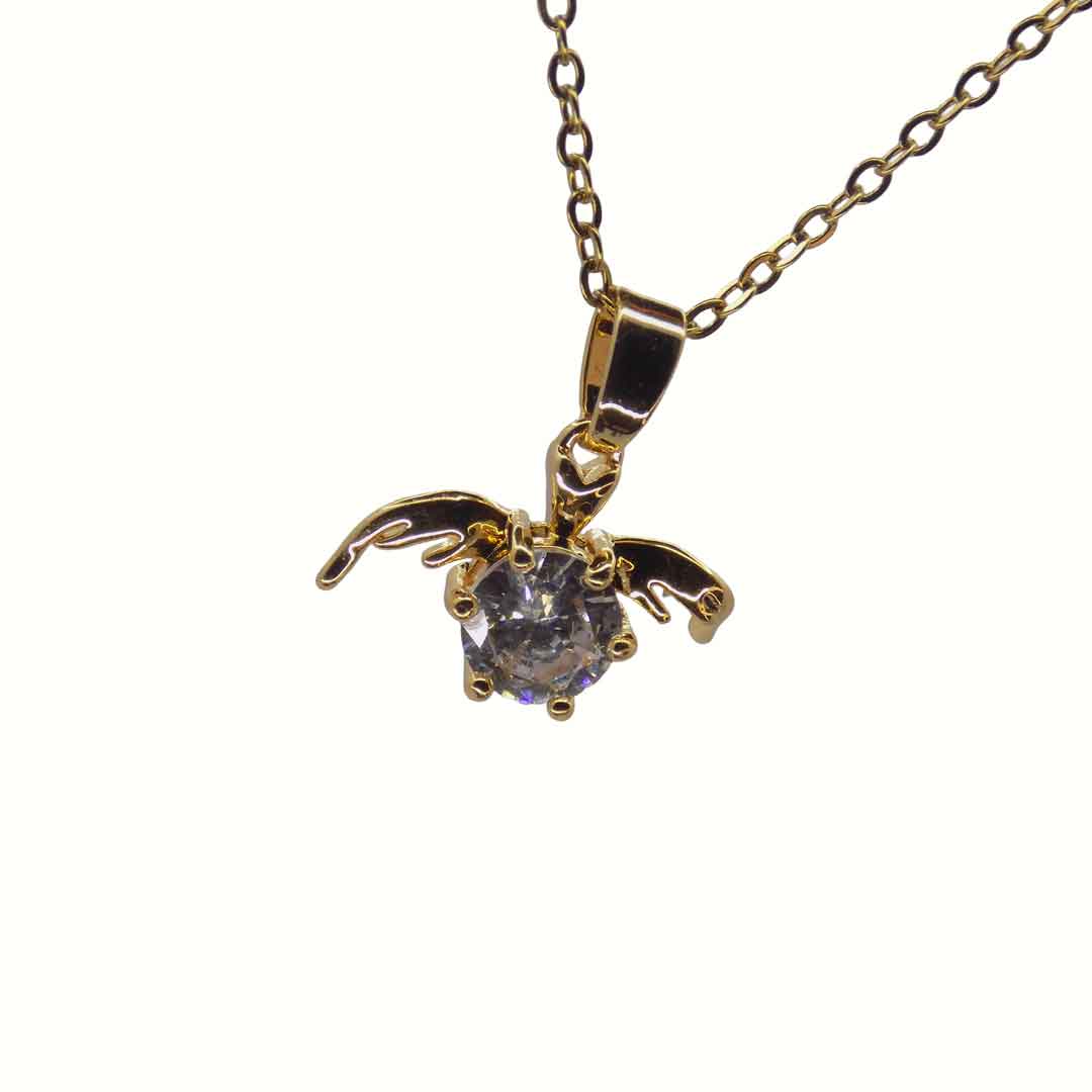 Angel Wings Pendant Necklace