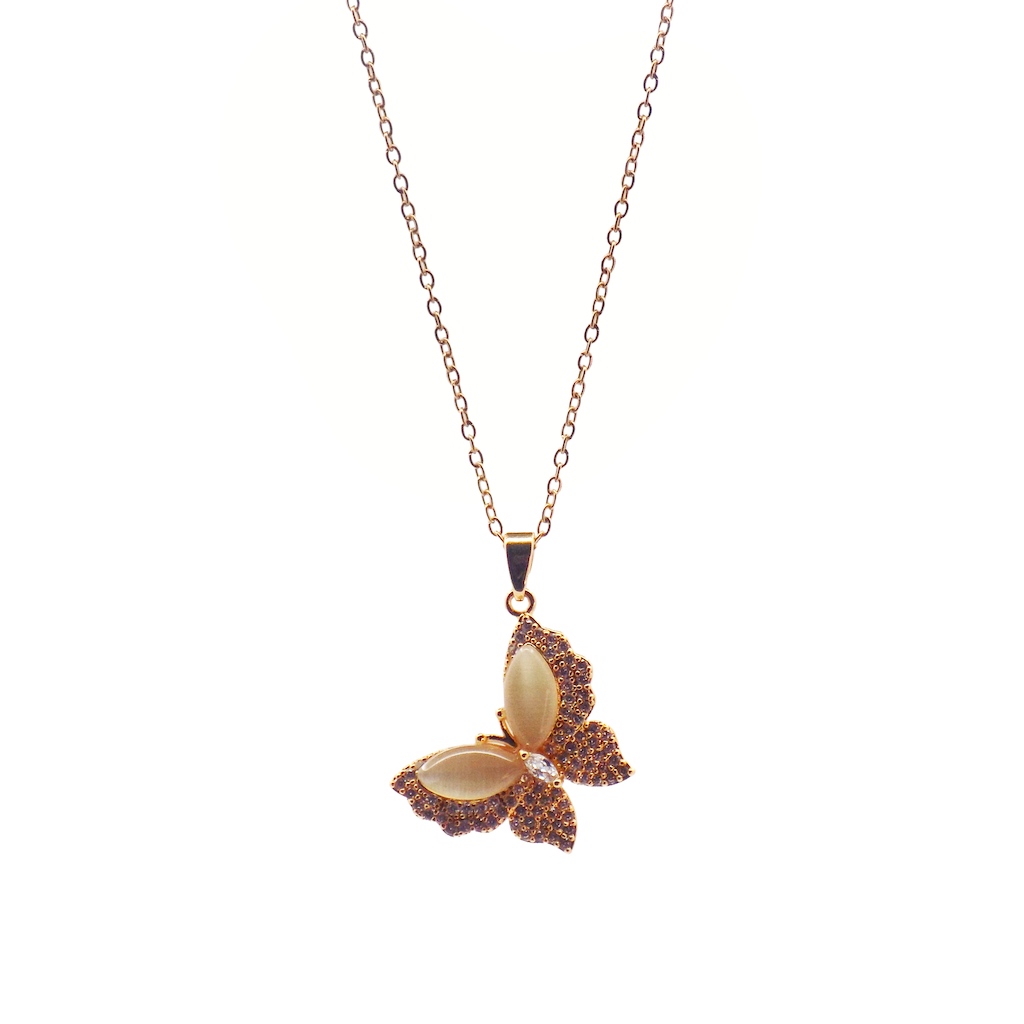 Butterfly Pendant Necklace