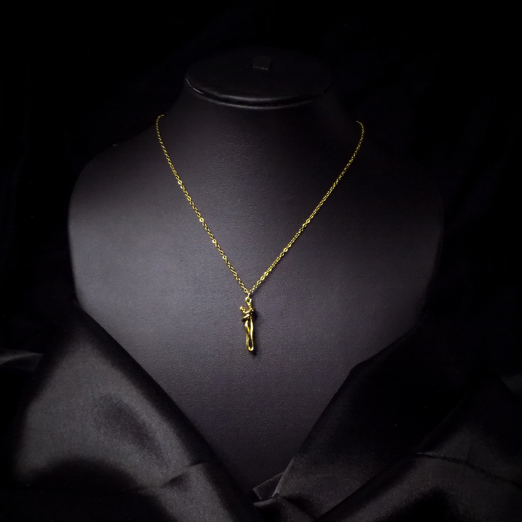 Entangled couple Pendant Necklace