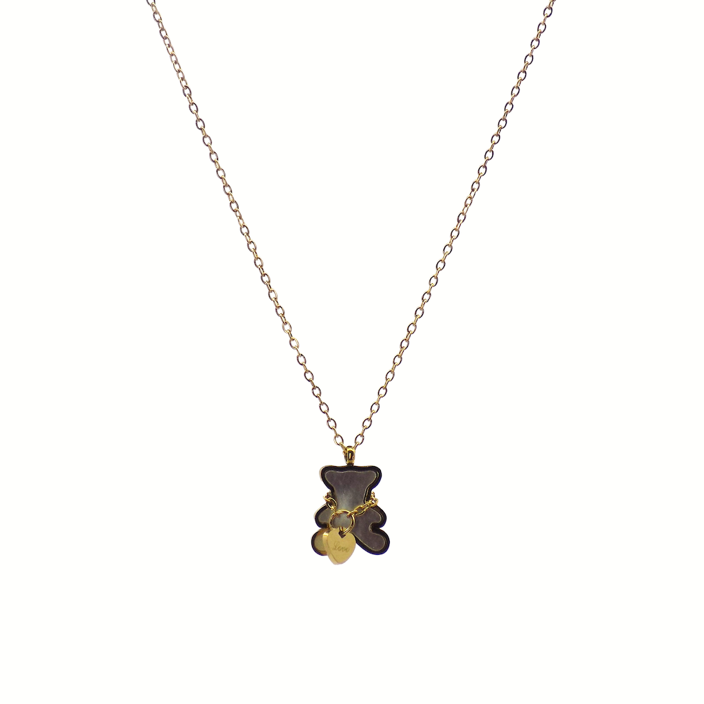 Teddy Amour Pendant Necklace