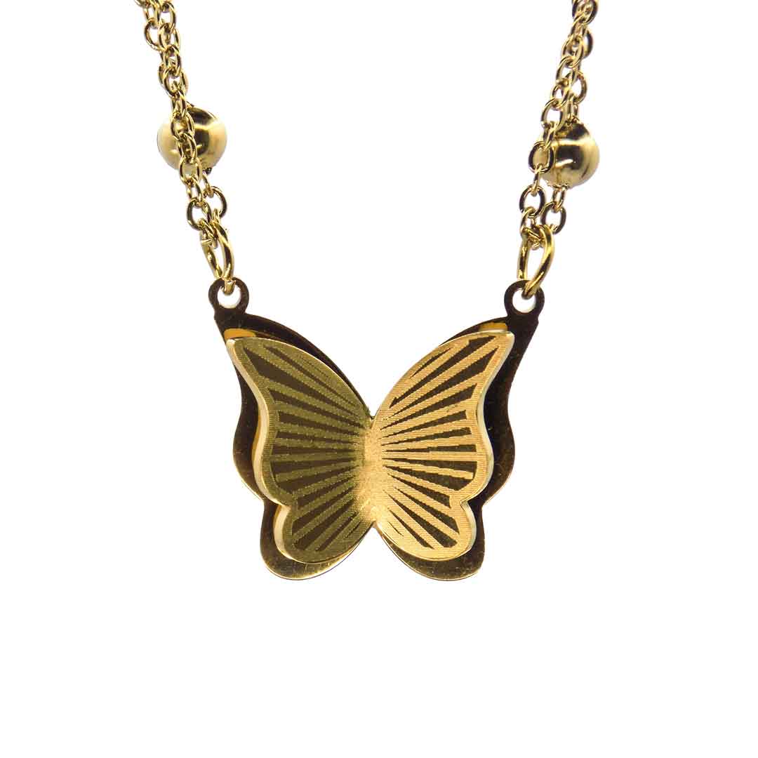 Butterfly Pendant Necklace