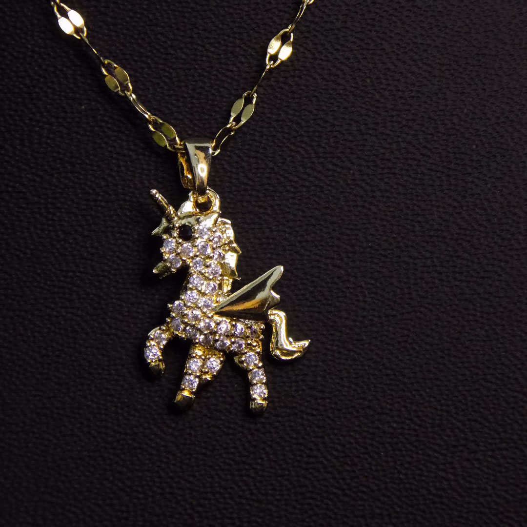 Unicorn Pendant Necklace