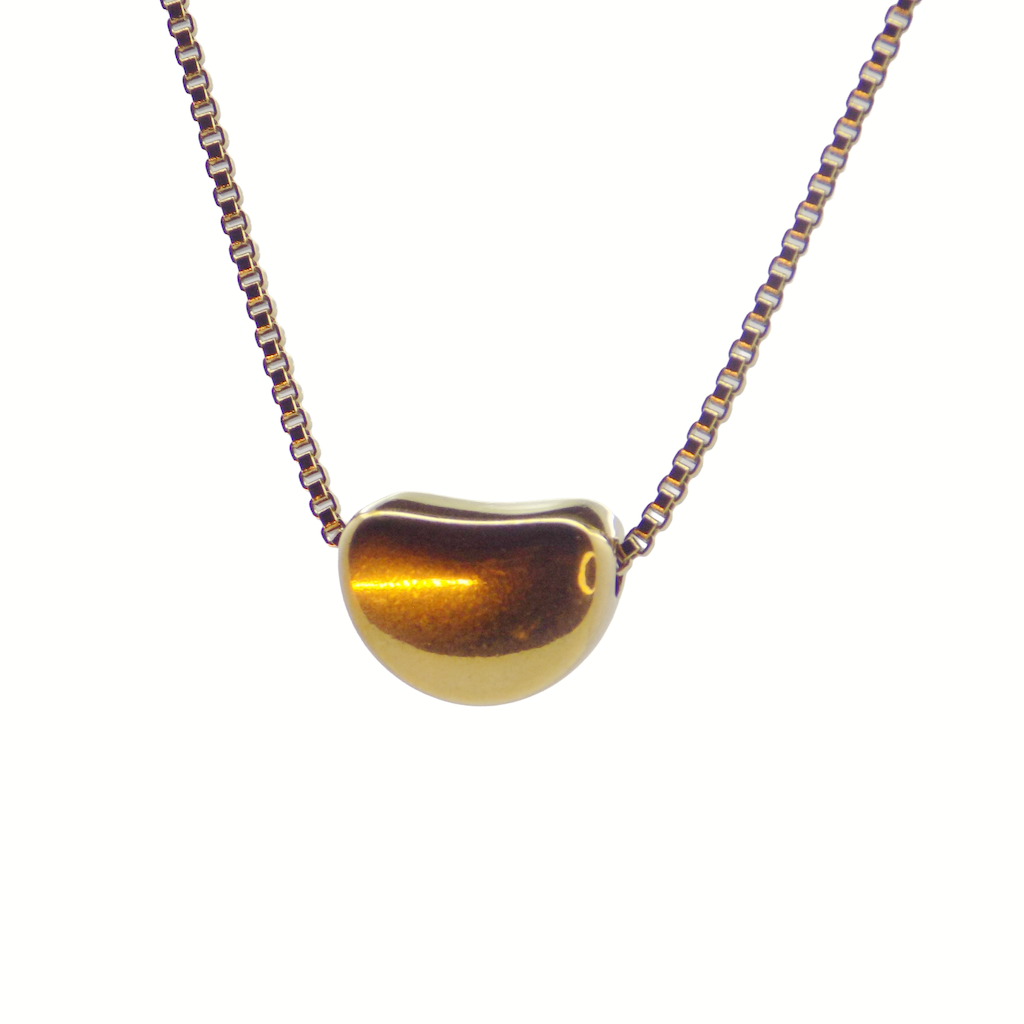 Mini bean Pendant Necklace