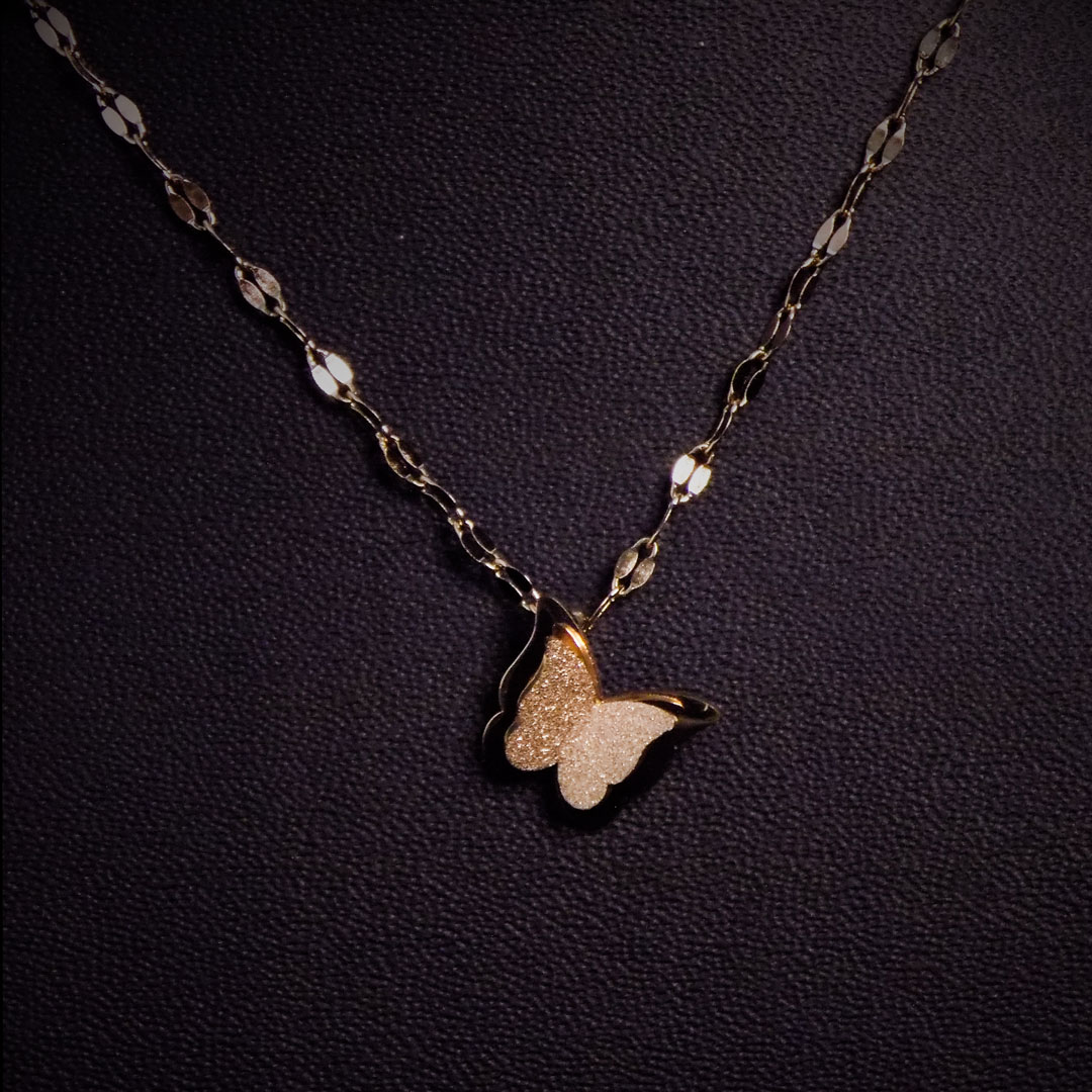 Butterfly Pendant Necklace